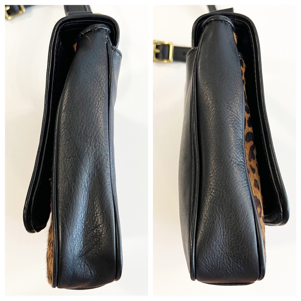 ✖️SOLD✖️•FOSSIL• Memoir Small Flap Crossbody Bag in Cheetah - Picture 7 of 15